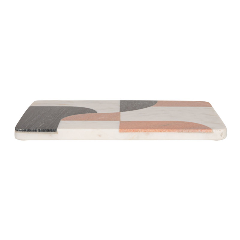 Marble Cutting Board With Abstract Design
