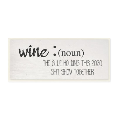 Vin définition humoristique «Wine»