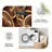 Brown Gold Abstract carpet-easy to clean, machine-washable, soft and comfortable; suitable for door mats, kitchens, living rooms, bedrooms, corridors, and laundry areas. Easy to clean, durable carpet for home decoration.-199984849