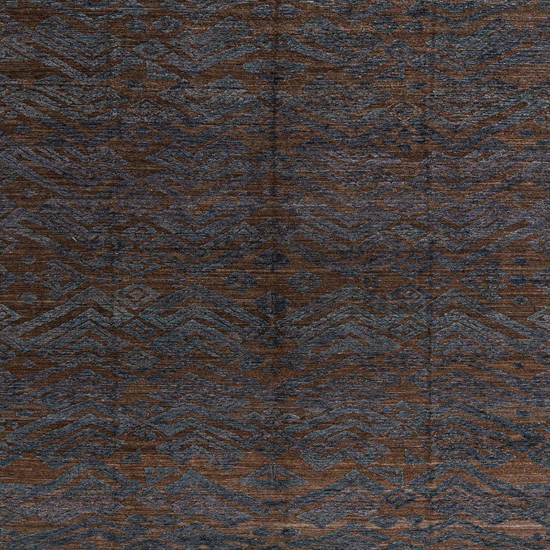 Abstract Indoor Rug, Square 3'