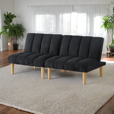Zarnish 65.74'' Corduroy Sleeper Sofa