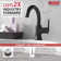 Trinsic Single Hole Bathroom Faucet with Drain Assembly, Single Handle Bathroom Sink Faucet