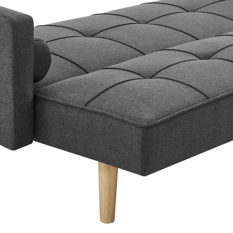 Caskey 3 Seater Sofa, Charcoal