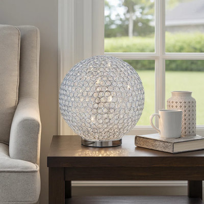 Lampe globe en métal Kelianne