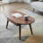 100% Solid Wood Farmhouse Coffee Table with Drawers for Living Room, Easy to Clean and Assemble-1515193718