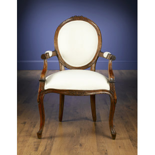 Chaise rembourrée en bois