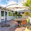 Parasol de plage 120 po Linnett-2079703297