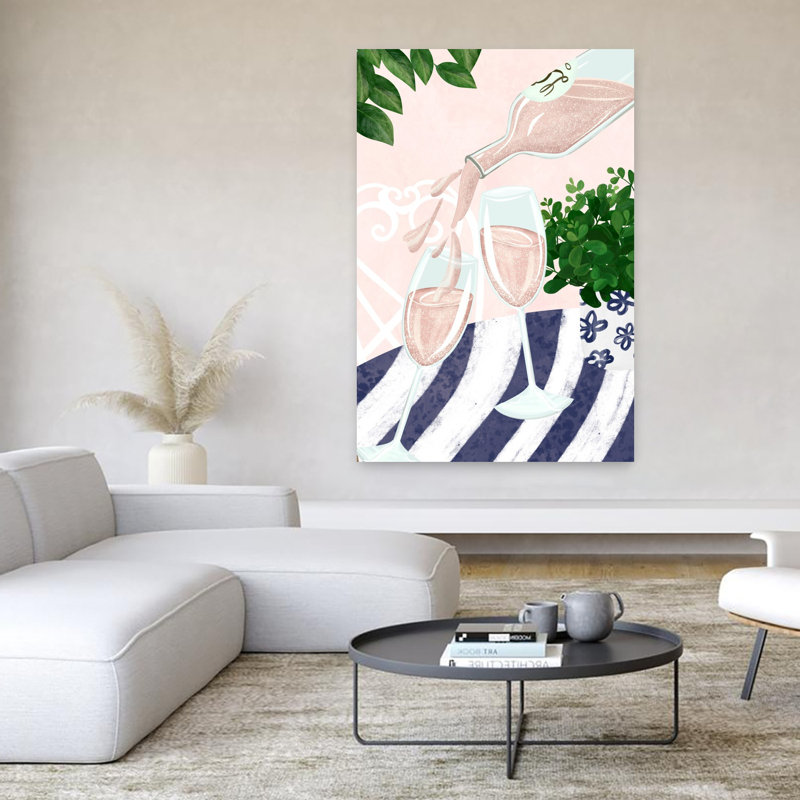 Art contemporain contemporain abstrait romantique, H 60 po x l 40 po