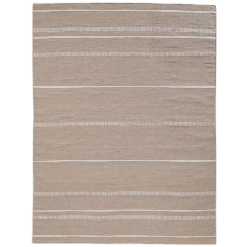 Kalise Striped Indoor/Outdoor Performance Area Rug, Rectangle 3' x 5', Blue