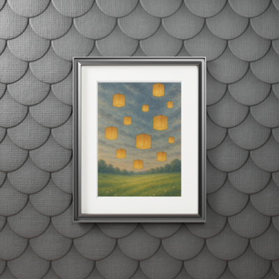 Posters Single Picture Frame Print