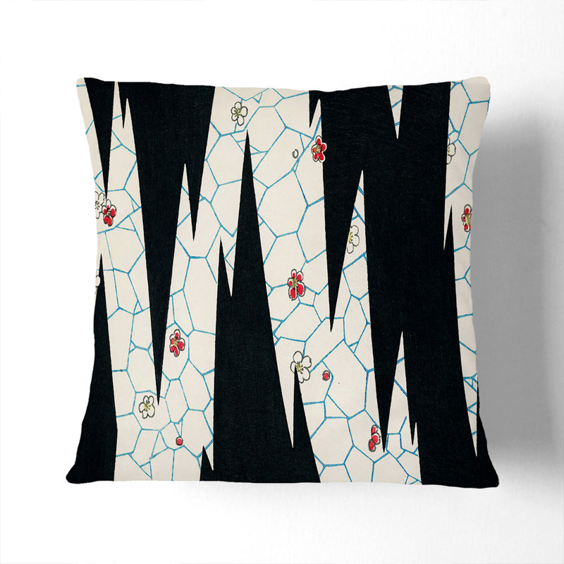 Abstract Square Throw Cushion, Stone, 55cm H x 55cm W x 20cm D