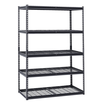 Storage Shelves 5 Tier Adjustable Heavy Duty Garage Shelving Units 3000 Lbs