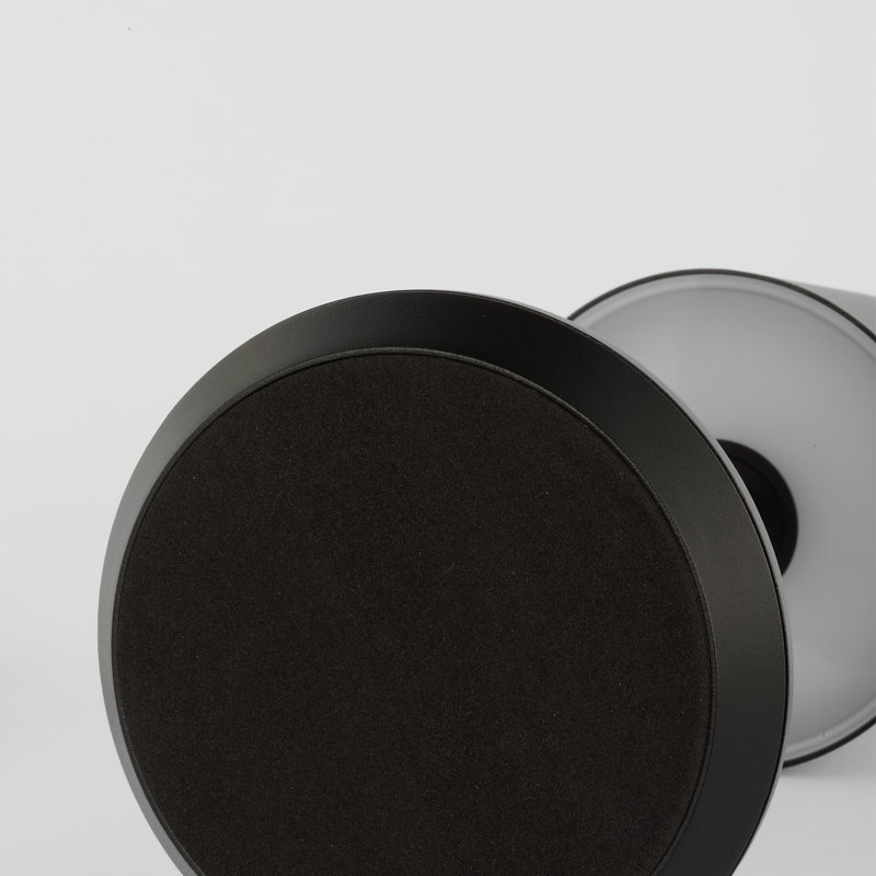 Sean Lavin Nevis Short Accent Rechargeable 1-Light Table Lamp in Matte White with Matte White shade, Black
