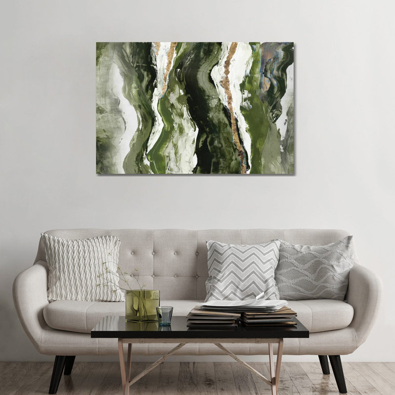 Effectus II, Sage, 32" H x 48" W
