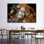 Magnifique Radha Krishna sur toile-1651125159