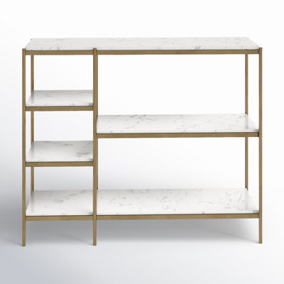 40'' Marble Top Console Table