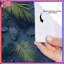 Rideaux de douche Blue Palm Leaves-1312607554