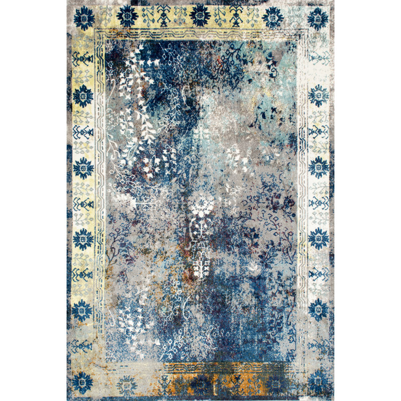 Oriental Indoor Rug, Rectangle 4' x 6'