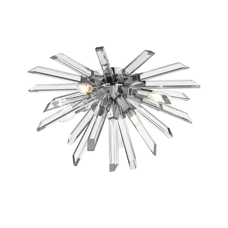Dewsbury Crystal Flush Mount