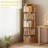 Rotating Bookshelf, 360° Display Round Spinning Bookshelf, Space-Saving, Small Space Rotating Bookshelf Tower for Bedroom, Living Room, Home, Office-101250930-112352920