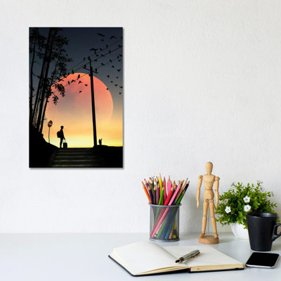 Trip 1 Piece Wrapped Canvas Wall Art