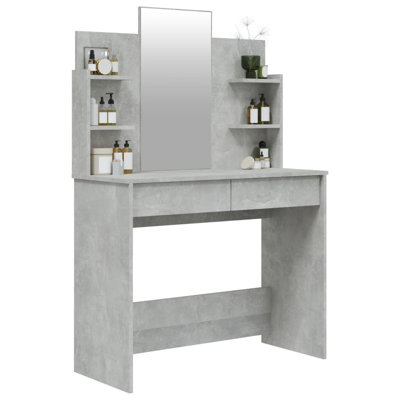 Sartell Dressing Table with Mirror