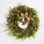 Couronne de pin lumineuse en PVC 22 po