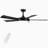 51.96'' Ceiling Fan with LED Lights-539602262