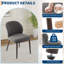 Tufted Linen Upholstered Stacking Accent-980280349