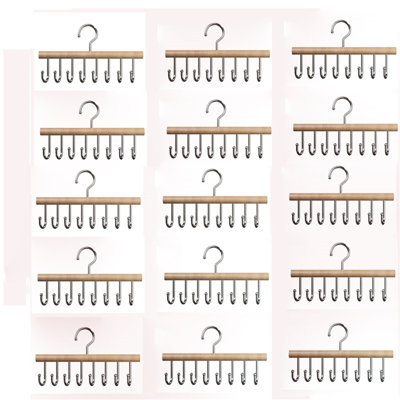 Solid Wood Multi-Functional Clothes Hanger