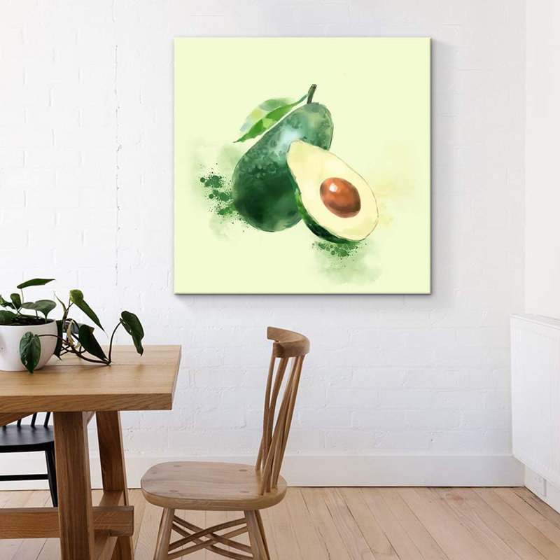 «Kitchen Kitchen» sur toile, H 12 po x l 12 po x P 1,5 po