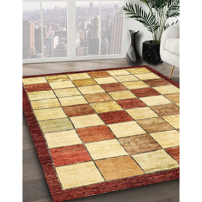 Abstract Indoor Rug, Rectangle 6' x 9'