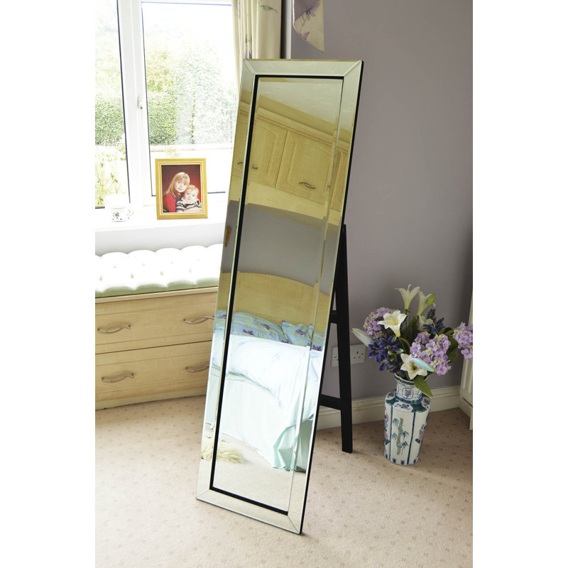 Phillip Glass Flat Floor Mirror