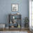 Jayvianna Geometric Bookcase-888384196