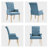 Amdad 41'' H Tufted Linen Upholstered Parsons Chair-2077903804-2116762405