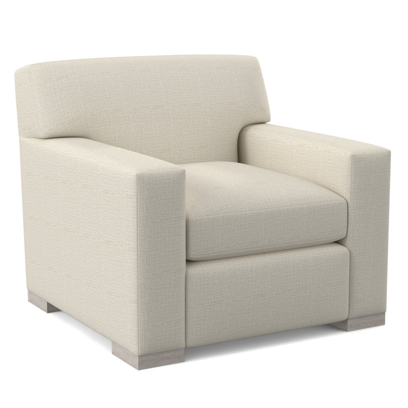 Elkins Armchair, Margaret Lipstick, Bisque