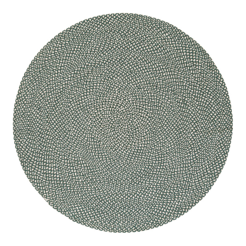  Tapis en jute tressé Tweed, Rond 5 pi 1 po