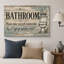 «Enjoy Your Seat Rustic Bathroom Humor», impression sur toile, impression sur toile encadrée-134328422-134328418