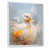Cadre flottant blanc