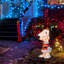 ProductWorks - Décoration de fête Snoopy avec bois de cerf pré-éclairé 26 po