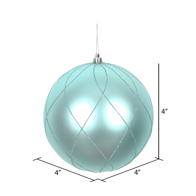 Décoration de boule décorative des Fêtes, Bleu pastel