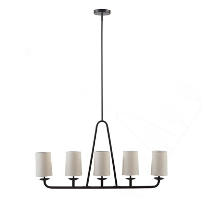5-Light Linear Chandelier