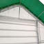 Abri de rangement à double treillis l 30 pi x P 40 pi, PVC 23 oz, structure en acier galvanisé robuste-134489912