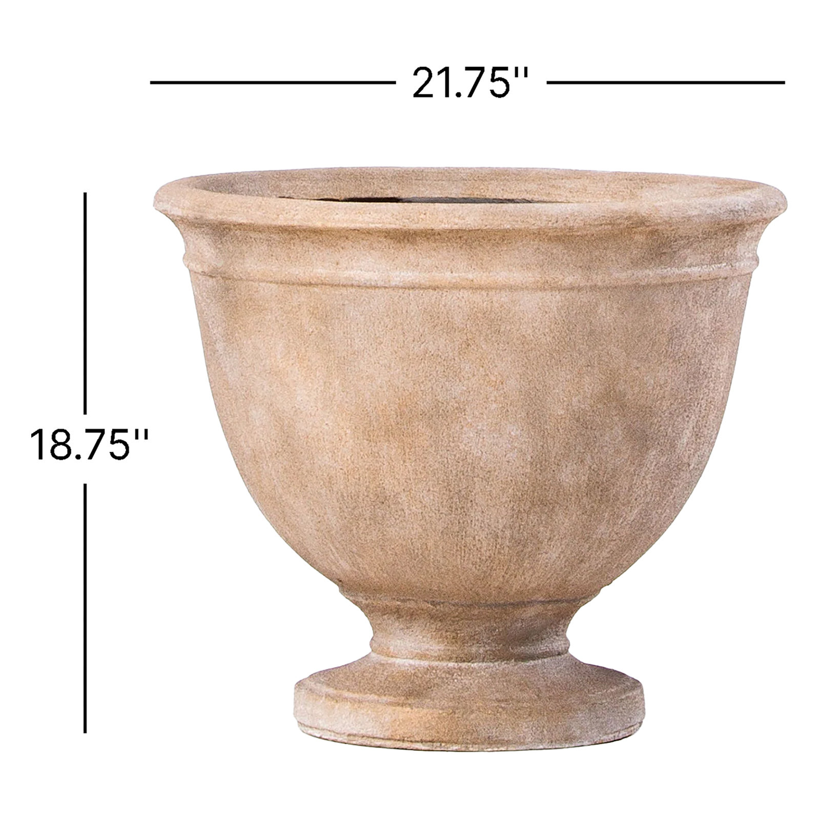 Jacqueline Handmade Urn Planter, Large