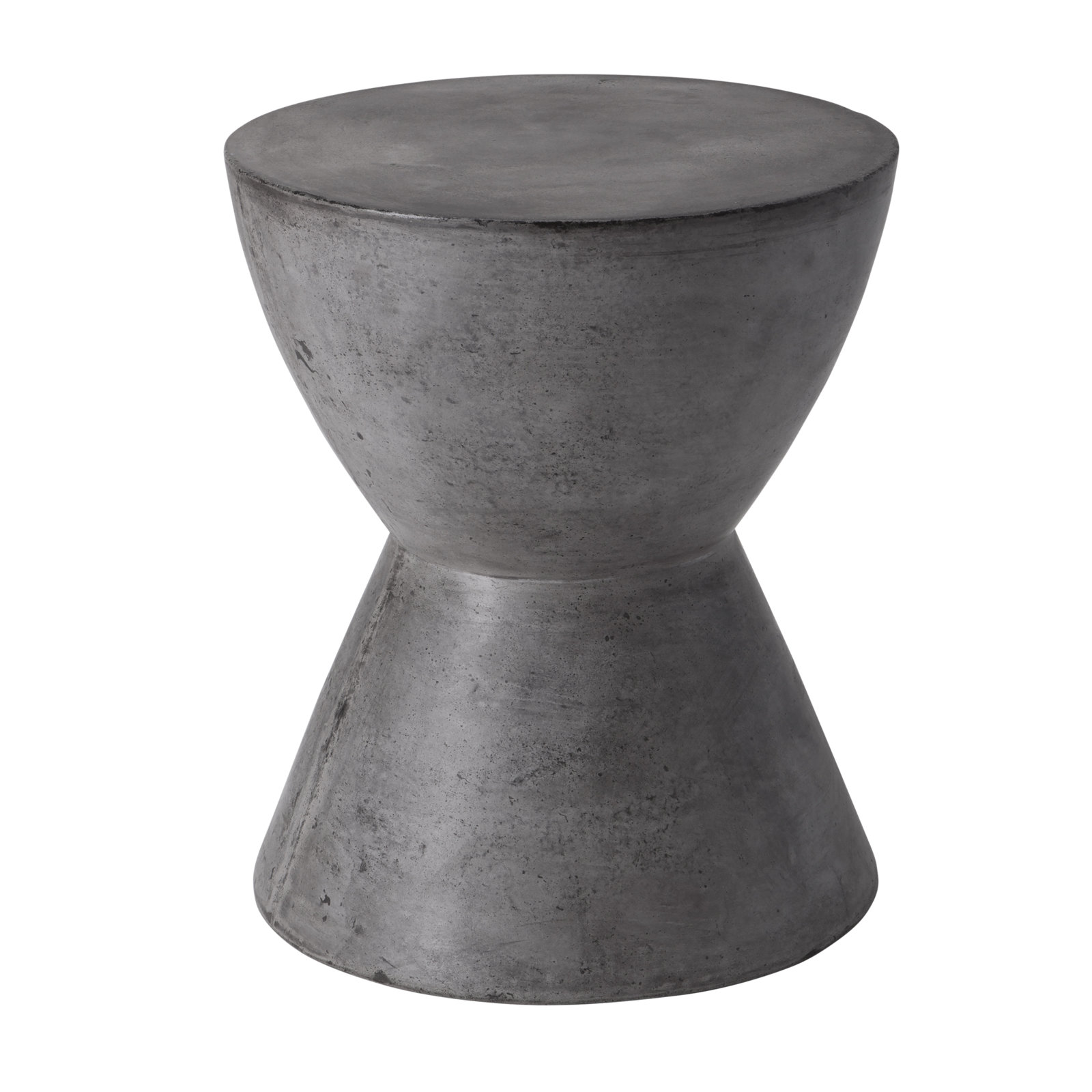 Perse End Table, Gray