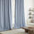 Polyester Plaid Curtain Panel With Fleece Lining-1942523107