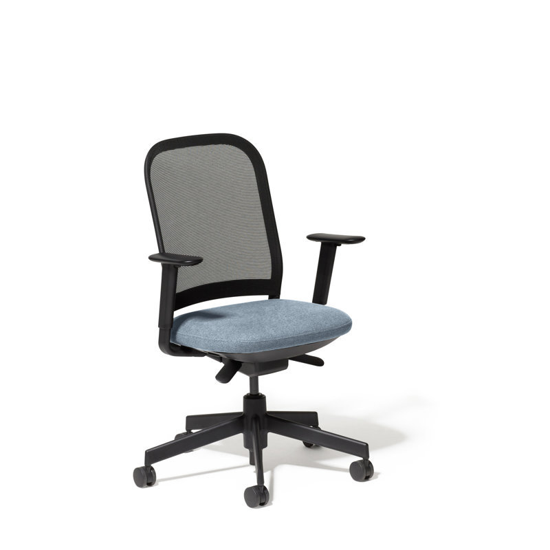 Maxwell Task Chair, Sea, Black