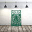 Panneau d'intimité en aluminium découpé au laser Classic Flower - art mural extérieur thermolaqué en métal, paravent de clôture de jardin décoratif-71026348-71026354