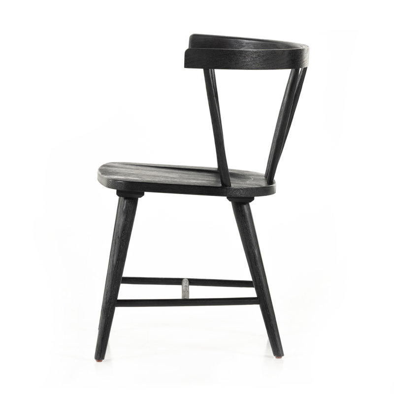 Naples Dining Chair, Black Oak