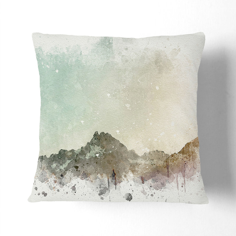 Square Throw Cushion, 40cm H x 40cm W x 15cm D